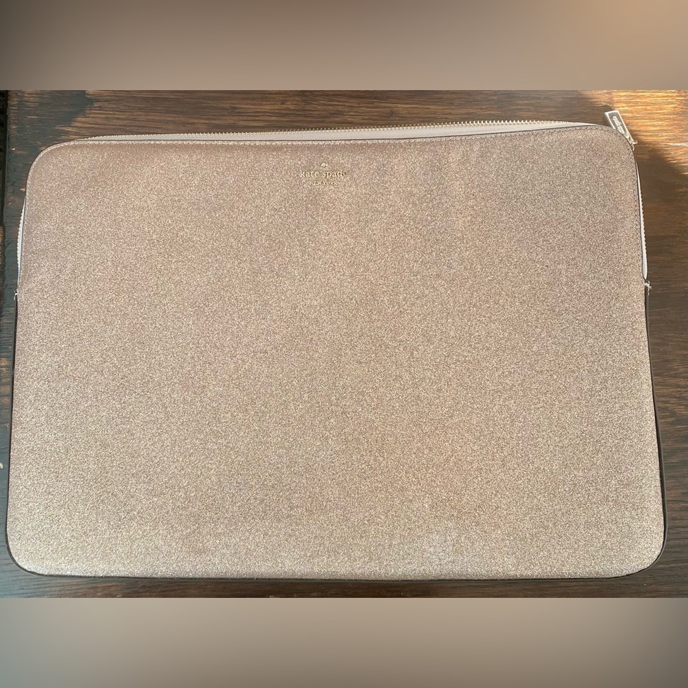 kate spade Rose Gold Laptop Sleeve